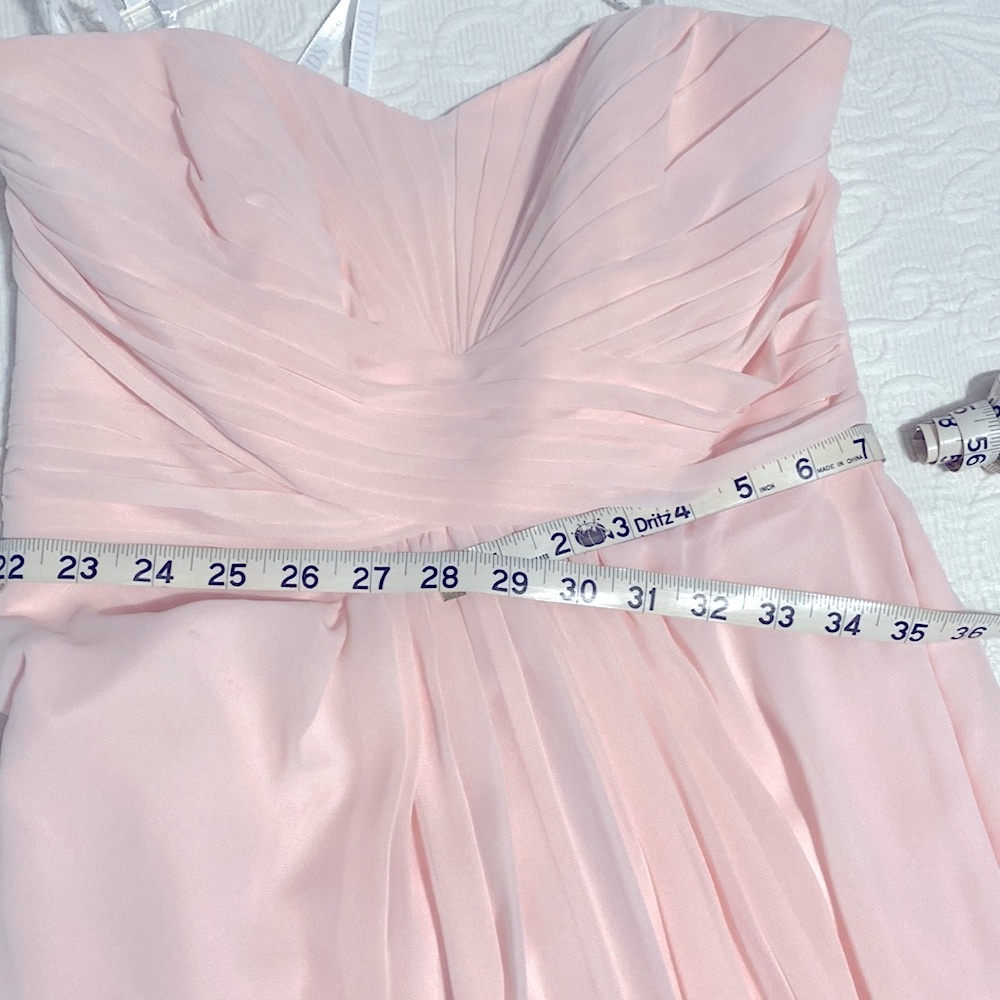 David’s Bridal Bridesmaid Prom Petal (pink) F15555 - Picture 7 of 7